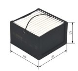 N2150 FILTRE DIESEL PL MAN