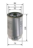 N2176 FILTRE DIESEL FIAT