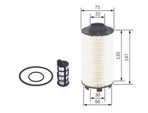 N2177 FILTRE DIESEL PL MB