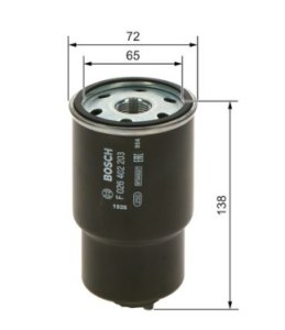 N2203 FILTRE DIESEL MAZDA