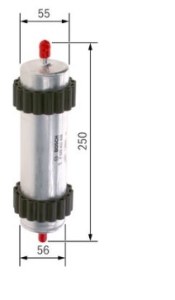 N2808 FILTRE DIESEL AUDI
