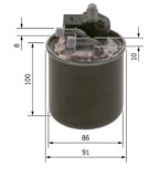 N2836 FILTRE DIESEL MB