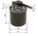 N2839 FILTRE DIESEL MB