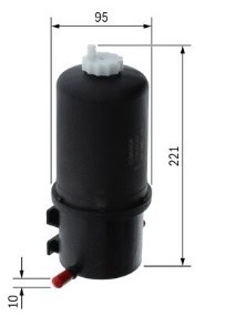 N2853 FILTRE DIESEL VW