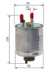 N2856 FILTRE DIESEL RENAULT