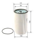 N2865 FILTRE DIESEL PL VOLVO