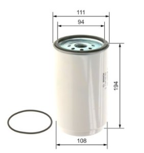 N2865 FILTRE DIESEL PL VOLVO